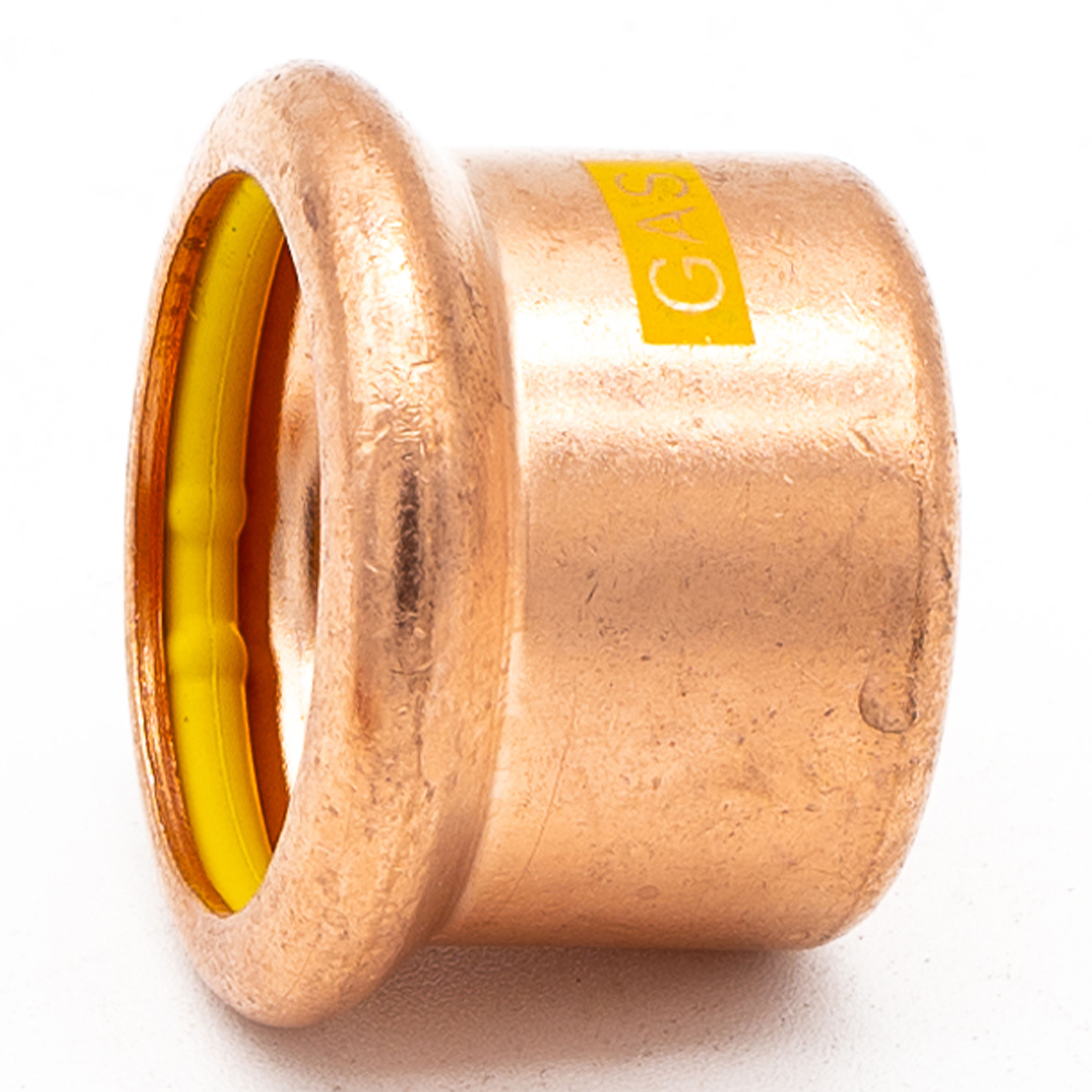Copper Press Fit Gas End Cap 28mm