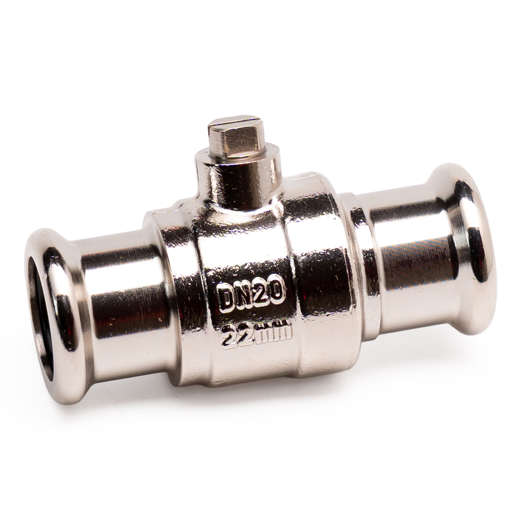 Press Fit Full Bore Isolation Valve 22mm
