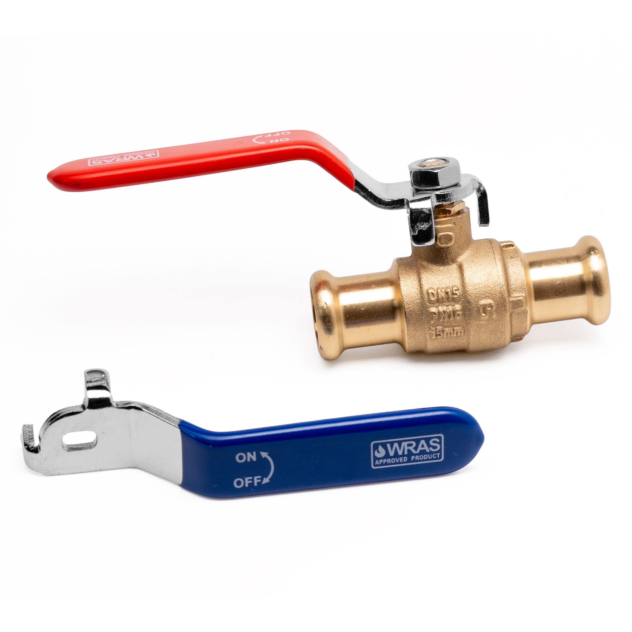 Press Fit Lever Ball Valve 15mm