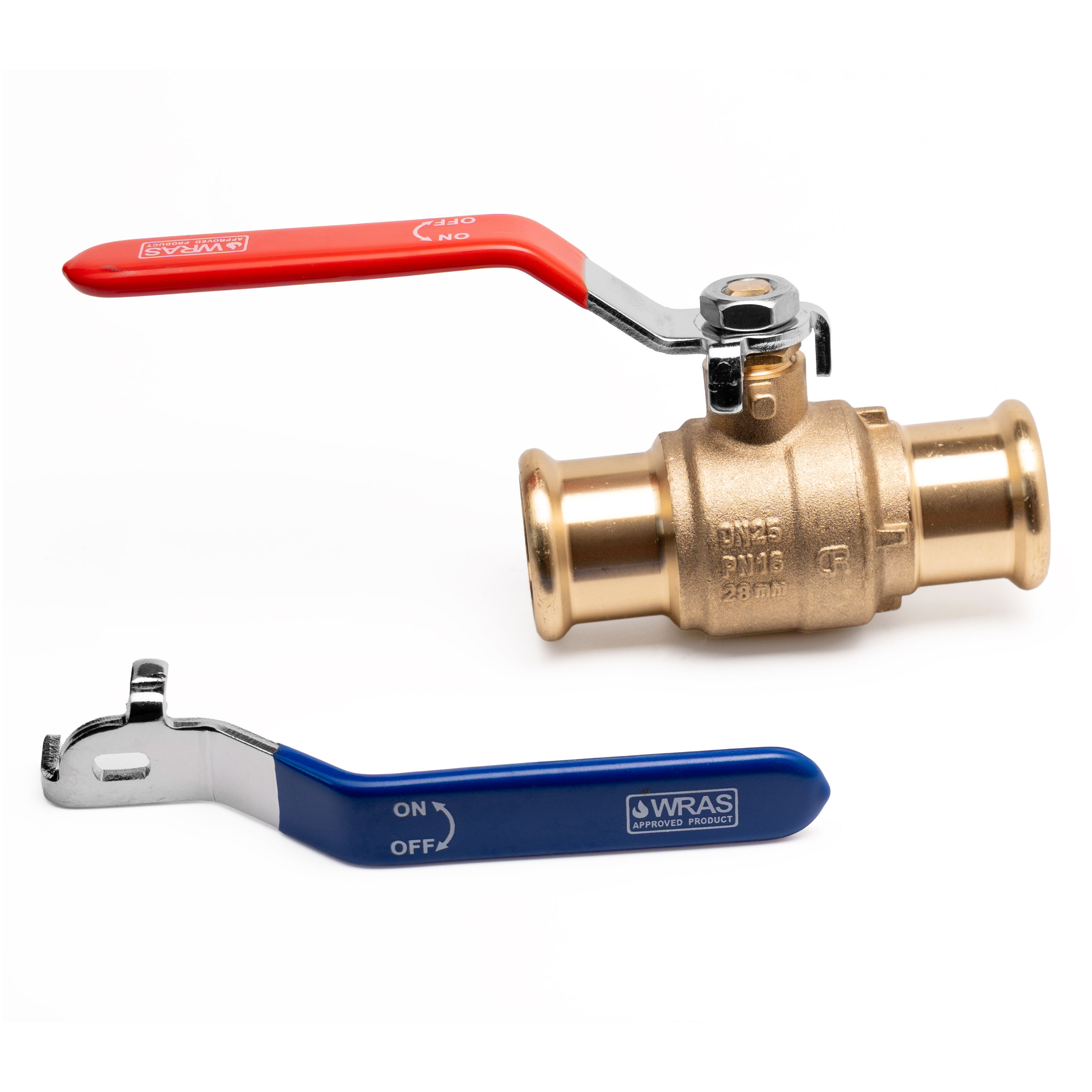 Press Fit Lever Ball Valve 28mm