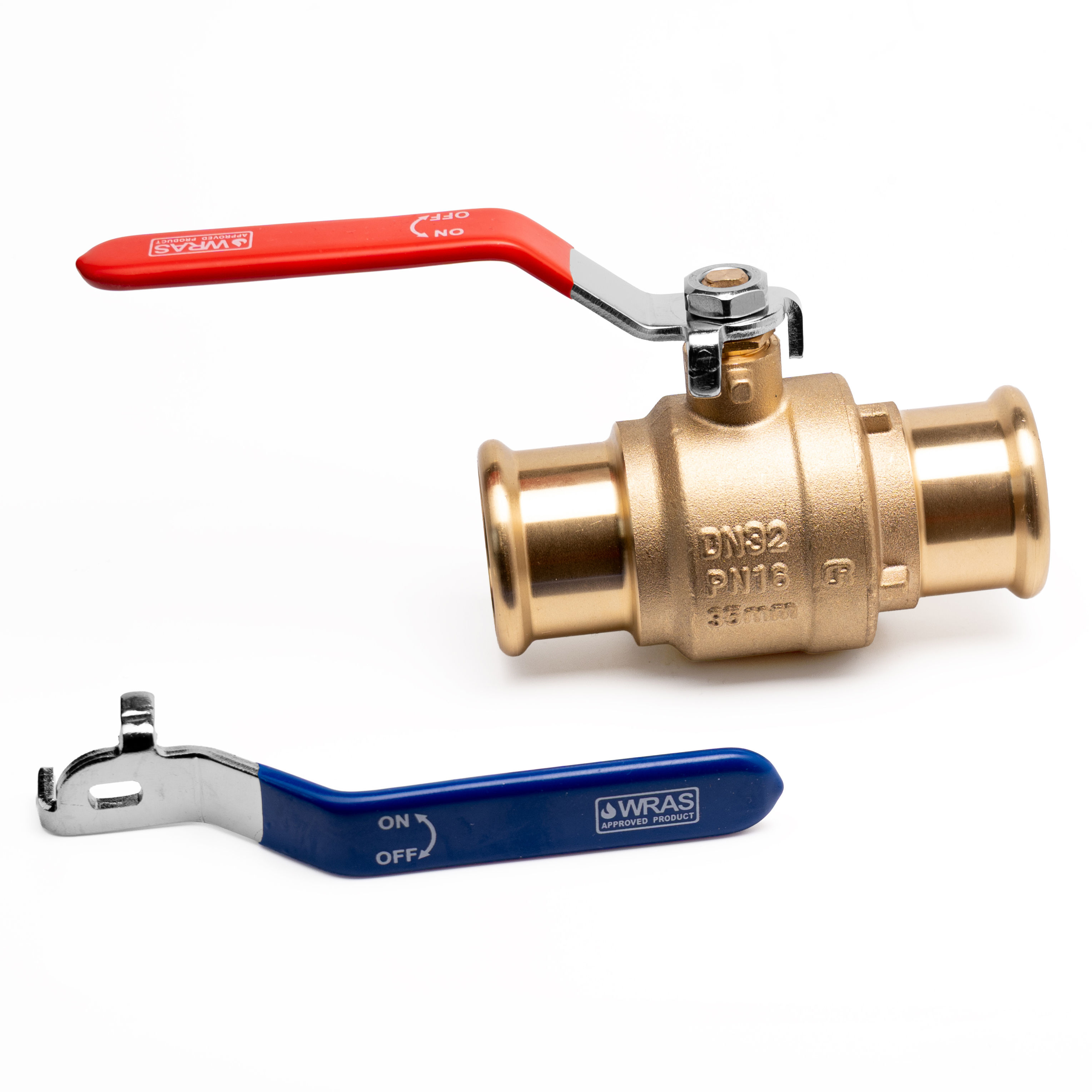 Press Fit Lever Ball Valve 35mm