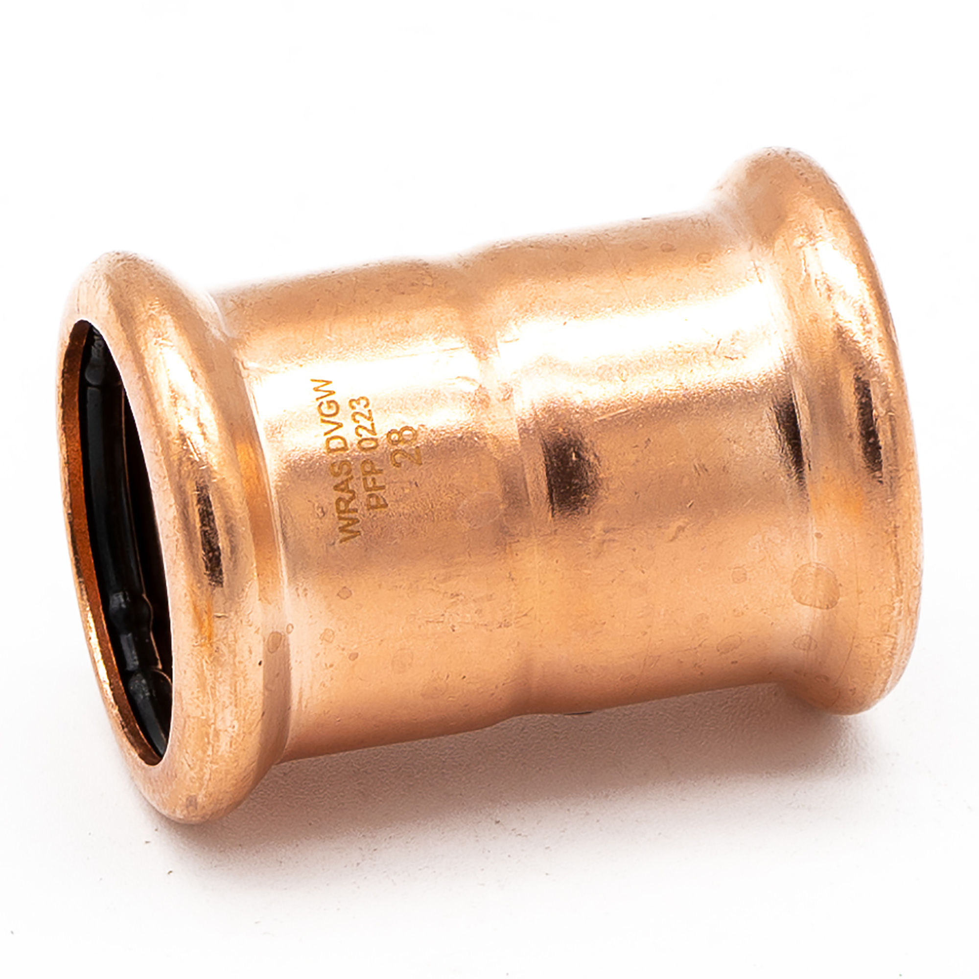 Copper Press Fit Couplers (5 Pack) 28mm