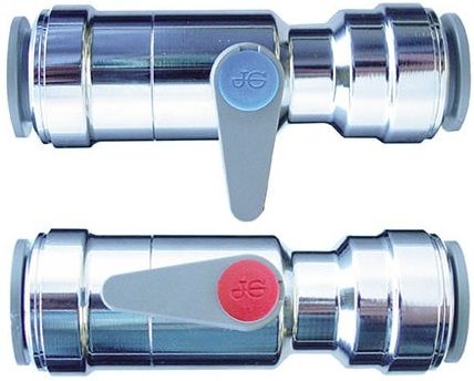 JG Speedfit Ball Valve Chrome 10mm - 10BV