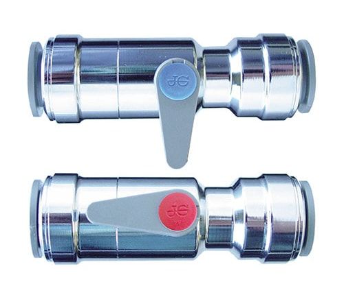 JG Speedfit Ball Valve Chrome 15mm - 15BV
