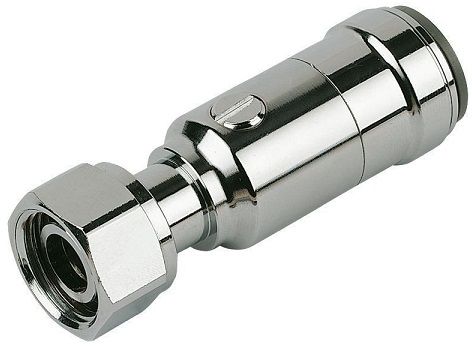 JG Speedfit Service Valve/Tap Connector Chrome 15mm x 1/2" - 15PTSV