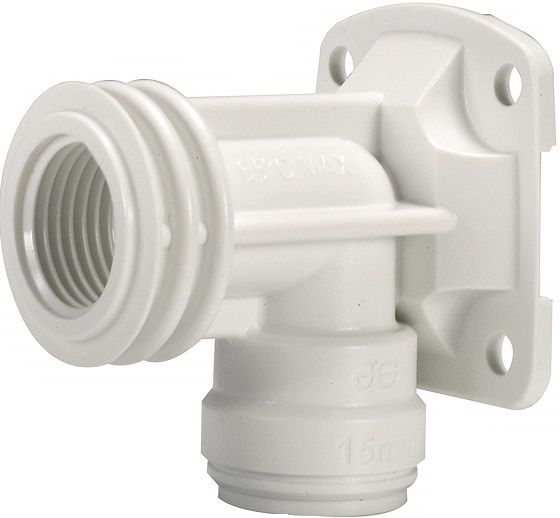 JG Speedfit Back Plate Elbow 15mm x 1/2" - 15PWB