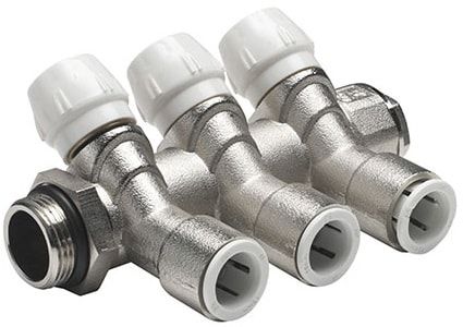 JG Speedfit 2 Port Manifold 3/4" x 15mm - JGMAN2