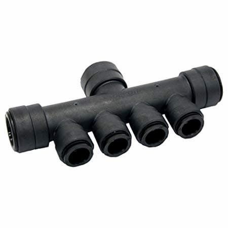 JG Speedfit 4 Port Rail Manifold 22mm x 10mm - SFM522210E