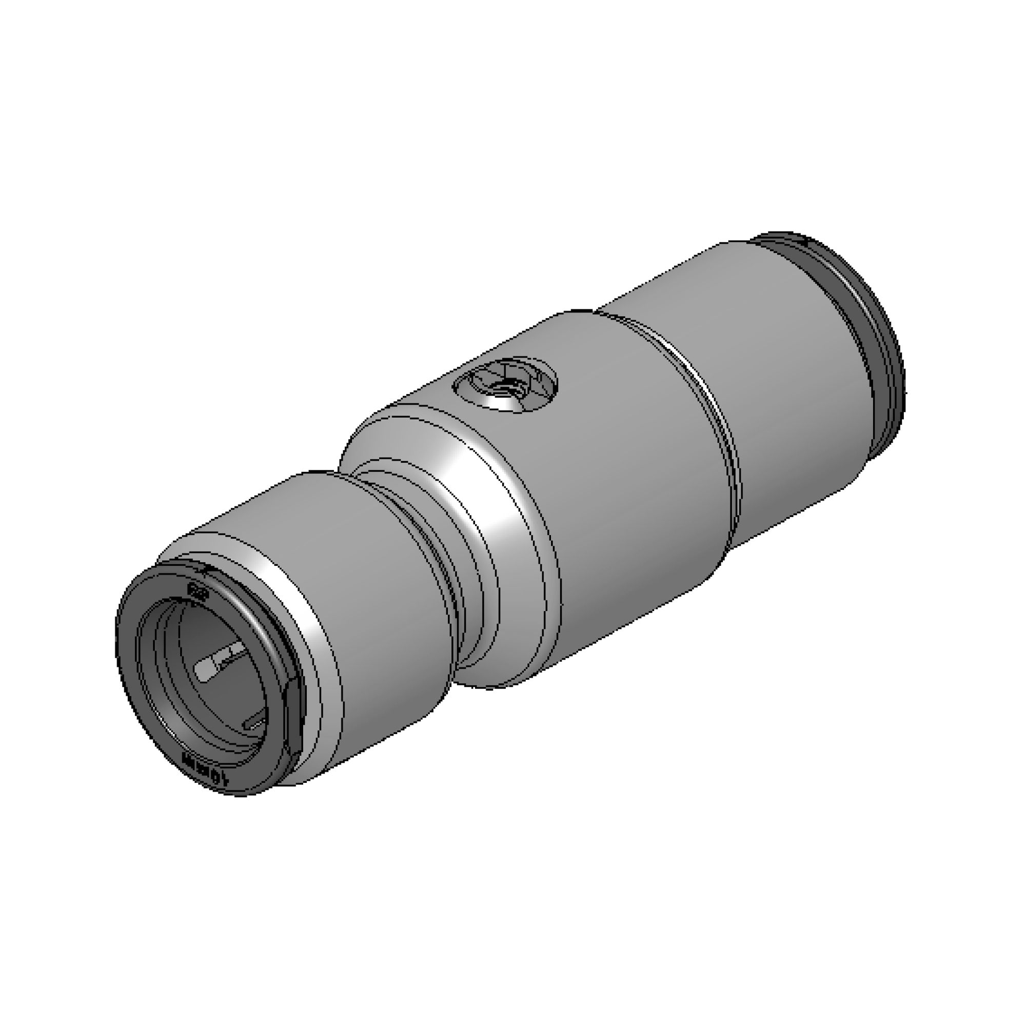 JG Speedfit Service Valve Chrome 10mm - 10HSVP