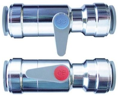 JG Speedfit 15mm Chrome Ball Valve - 15BVP