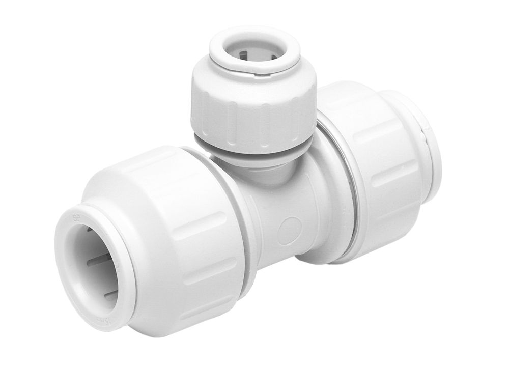 JG Speedfit Reducing Tee 22mm x 22mm x 15mm - PEM3022AW