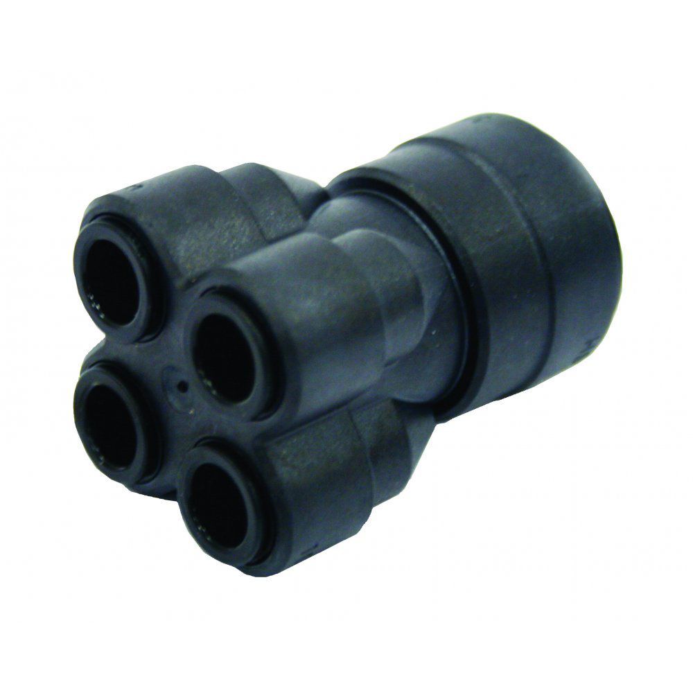 JG Speedfit 4-Way Manifold 22mm x 10mm - PKM512210W