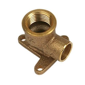 Solder Ring Wall Plate Elbow