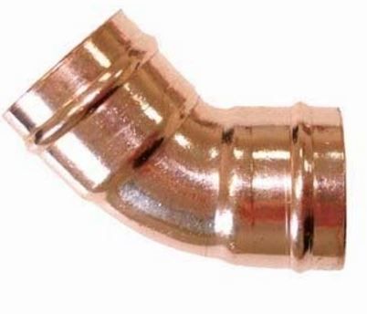 Solder Ring 45° Elbow 15mm
