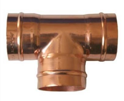 Solder Ring Equal Tee 28mm