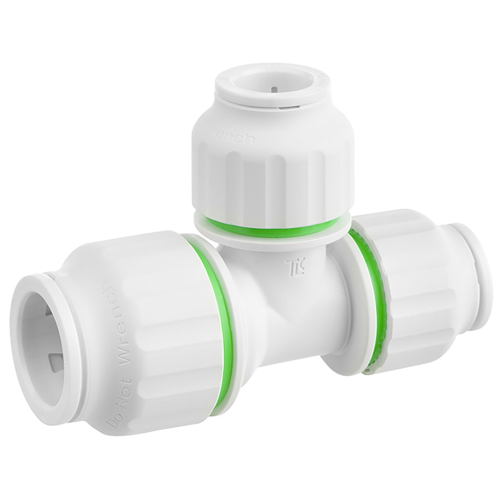 Twistloc Plastic Push-Fit Reducing Tee Union