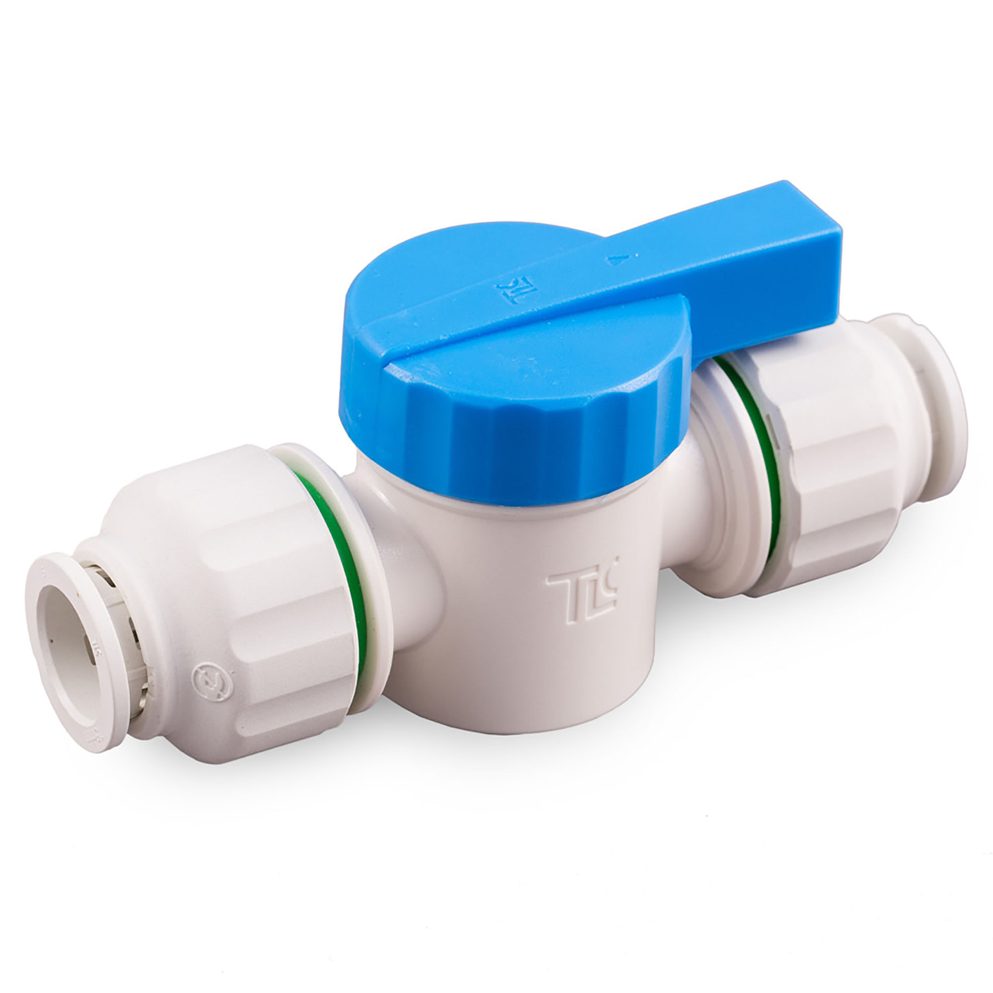 Twistloc Plastic Push-Fit Hand Valve Union Connector