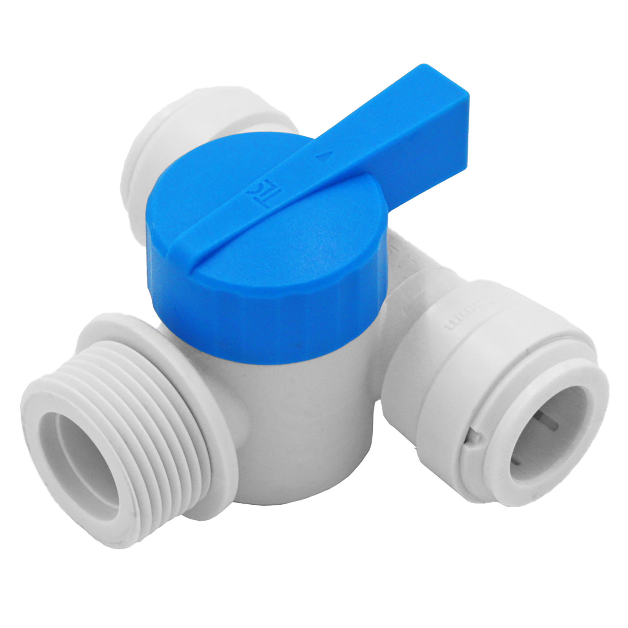 Twistloc Plastic Push-Fit Appliance Tap Tee 15mm x 3/4" - THVTU1509M