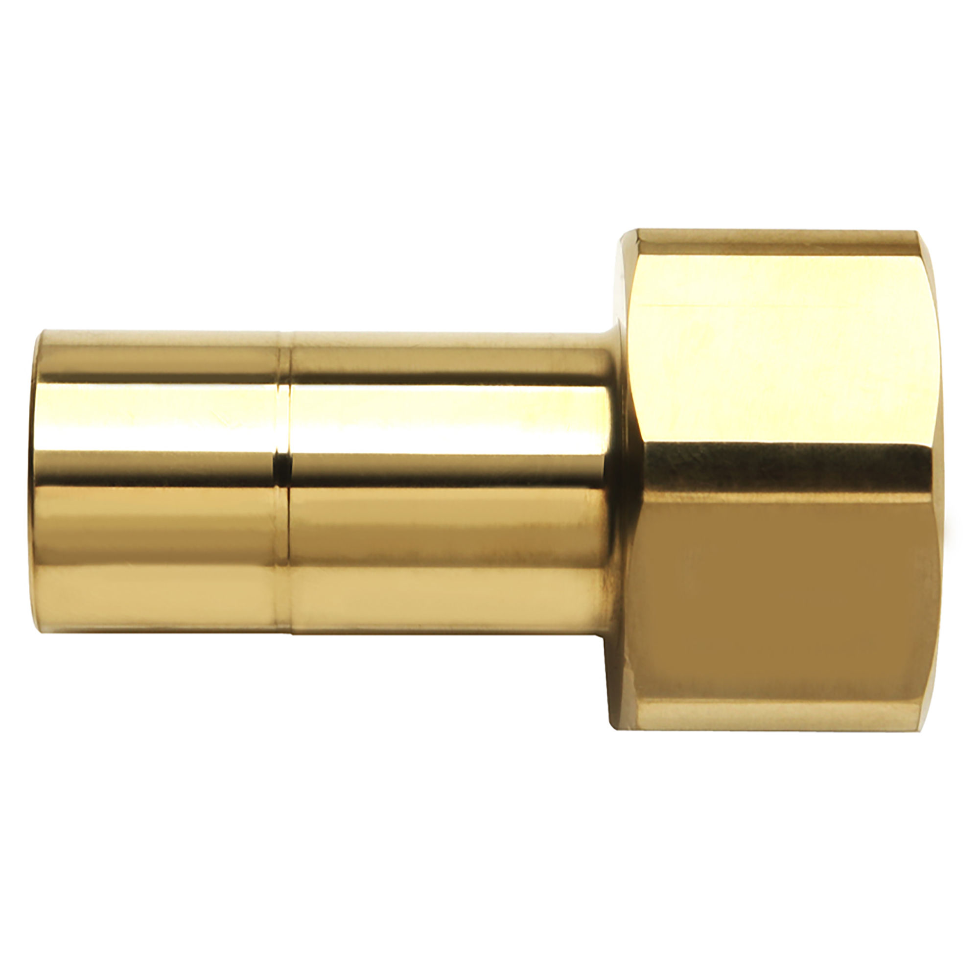 Twistloc Brass Push-Fit Female Stem Adapter