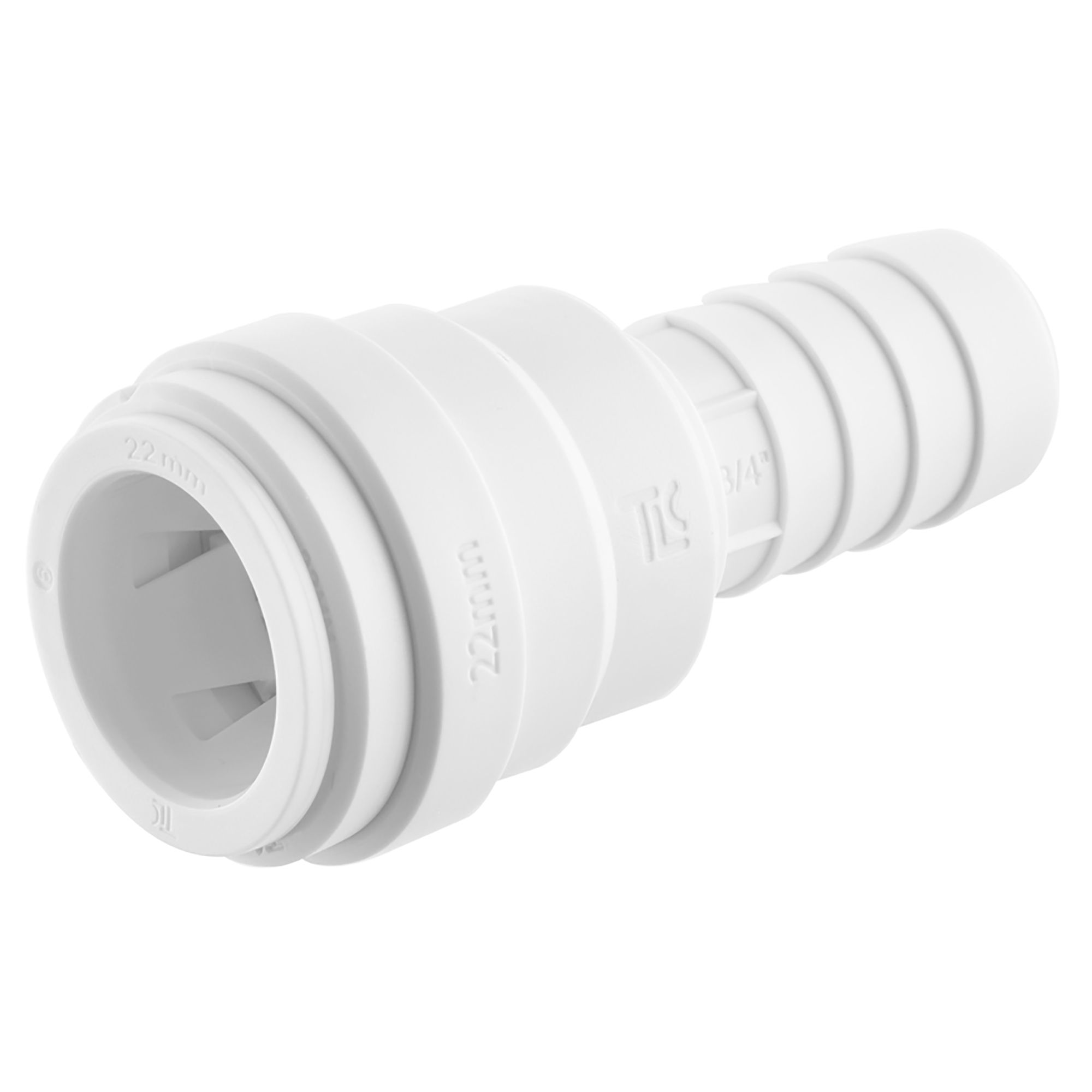 Twistloc Plastic Push-Fit Barb Connector