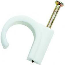 Single Nail Pipe Clip 10mm - NCW10
