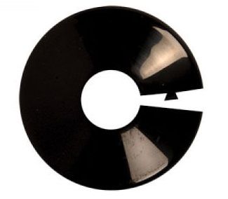 Talon Pipe Collar Black 15mm - PCB15