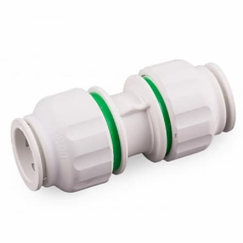 Pipelife Straight Connector Twistloc White 22mm - 780047