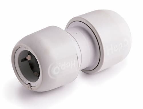Hep2O Straight Connector 28mm - HD1/28W