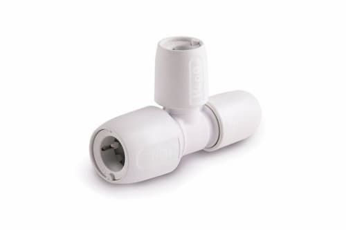 Hep2O Reduced Branch/End Tee 22mm x 15mm x 15mm - HD14/22W