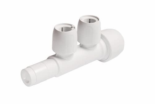 Hep2O Manifold 2 Port Socket/Spigot 22mm x 15mm - HX88/22W