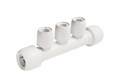 Hep2O Manifold 3 Port Socket/Socket 22mm x 15mm - HX89B/22W