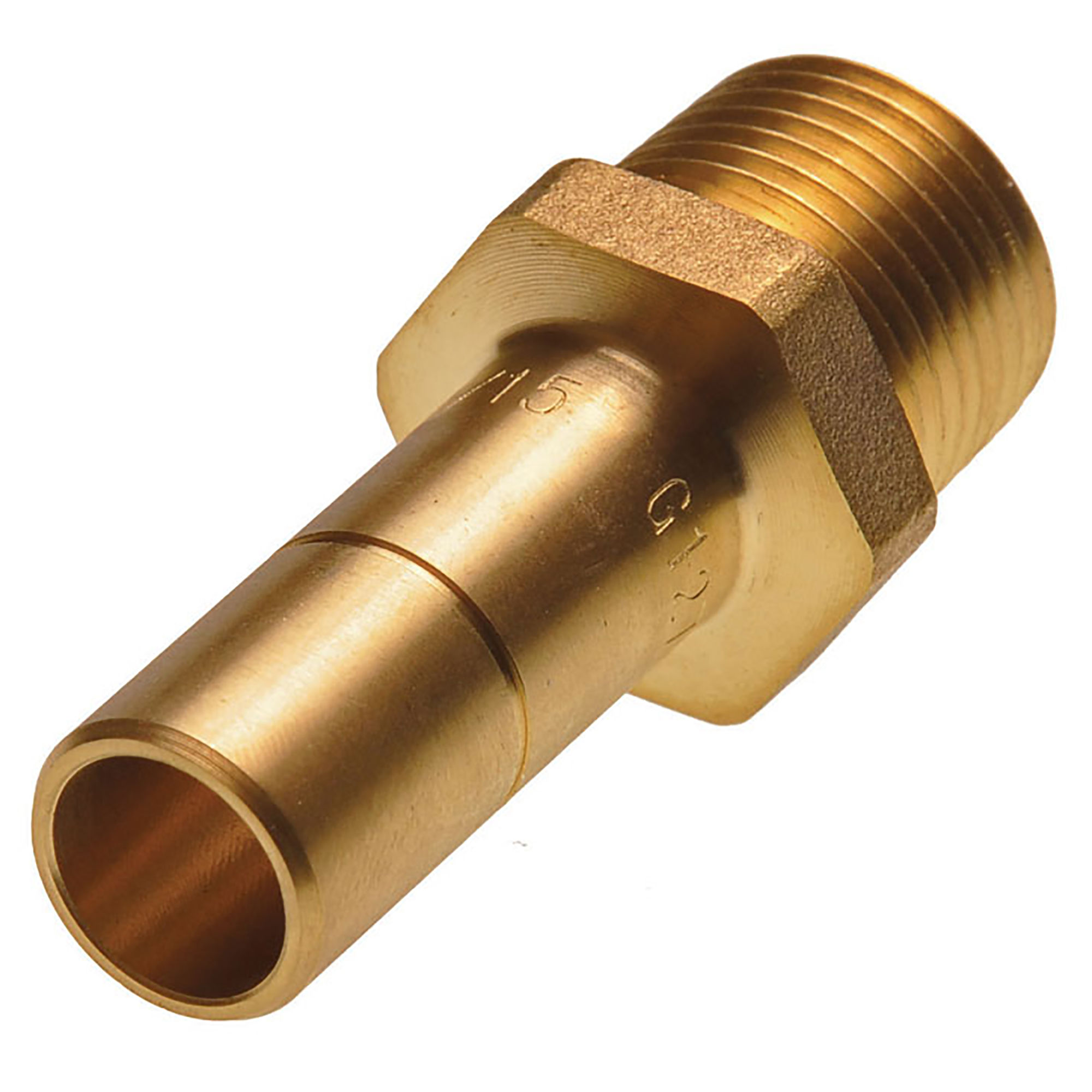 Hep2O Male Brass Adaptor 15mm x 1/2" - HX31/15W
