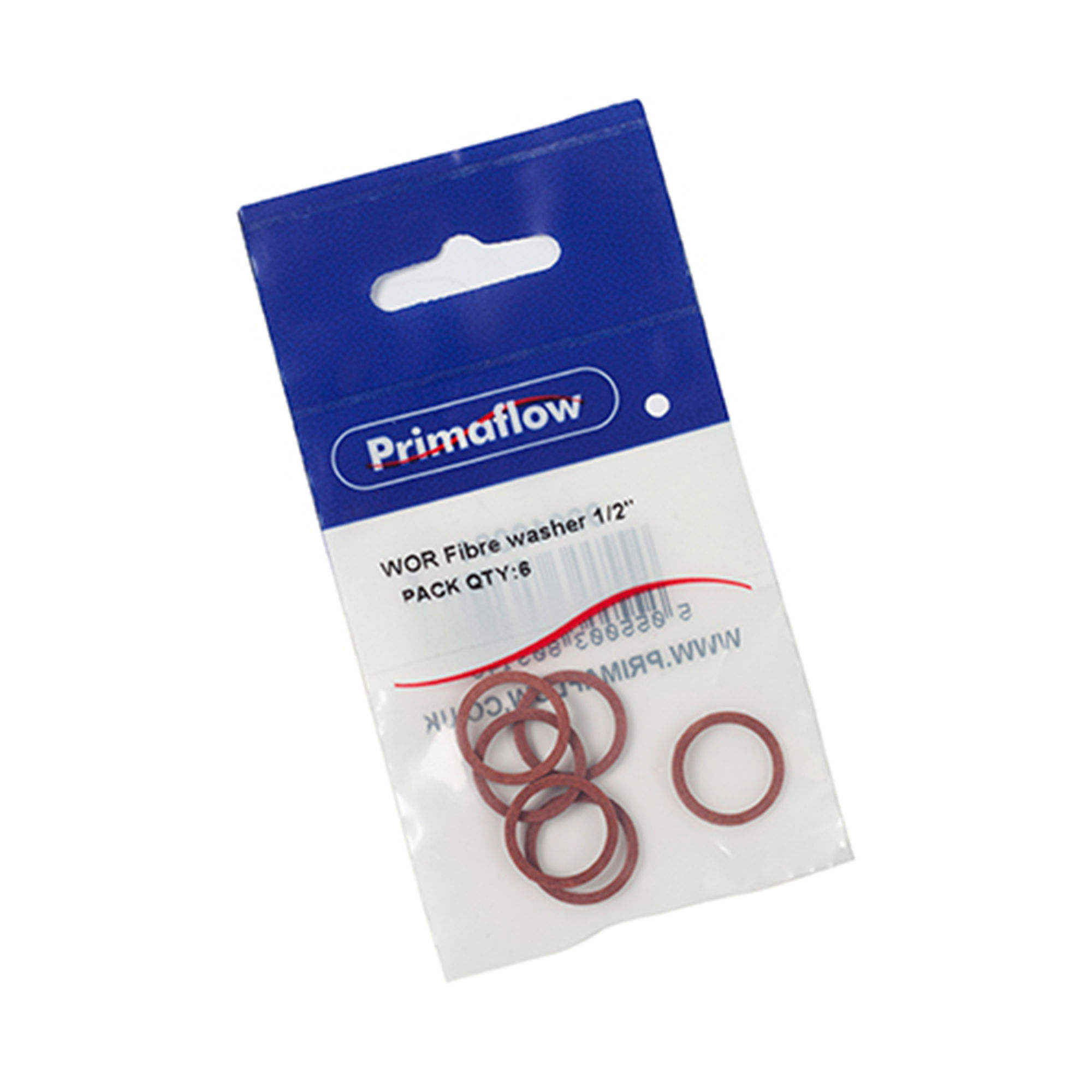 Fibre Washer (6 Pack) 1/2" - 90010001