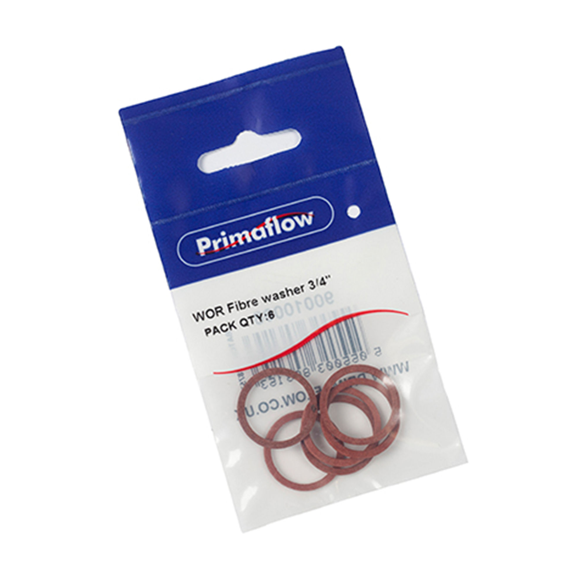 Fibre Washer (6 Pack) 3/4" - 90010008