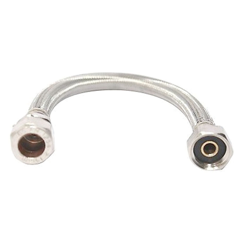 Flexible Tap Connector Standard Bore 15mm x 1/2" x 500mm - 29030065