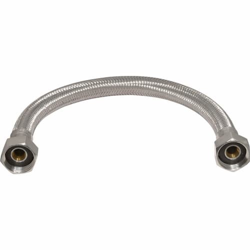 Flexible Tap Connector Standard Bore 22mm x 3/4" x 300mm