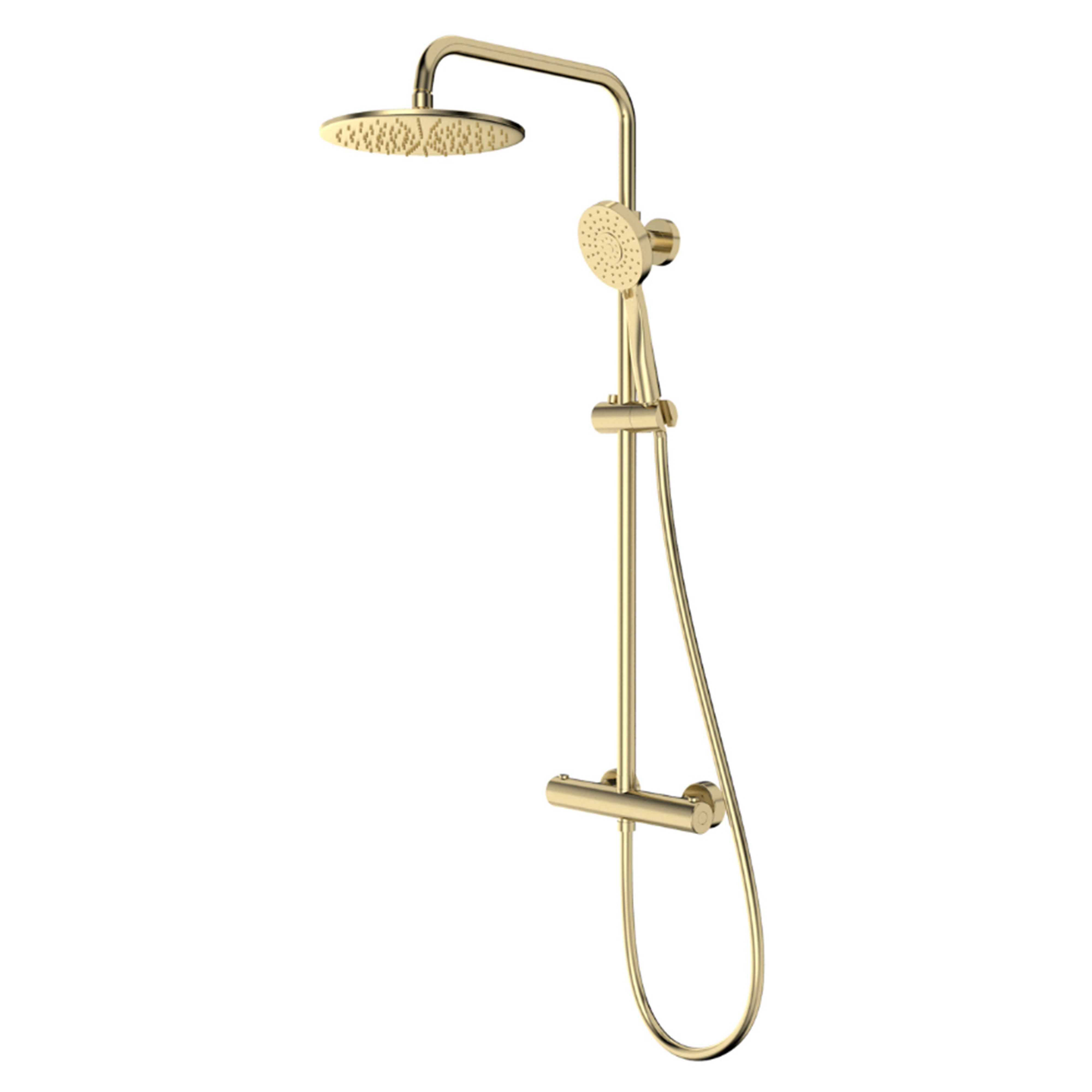 Roper Rhodes Marine Dual Function Bar Shower System Brushed Brass - TR3027
