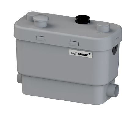 SaniSPEED + Light Commercial Macerator - Basin, Bath, Shower, Bidet, Washing Machine, Dishwasher, Sink - 6045
