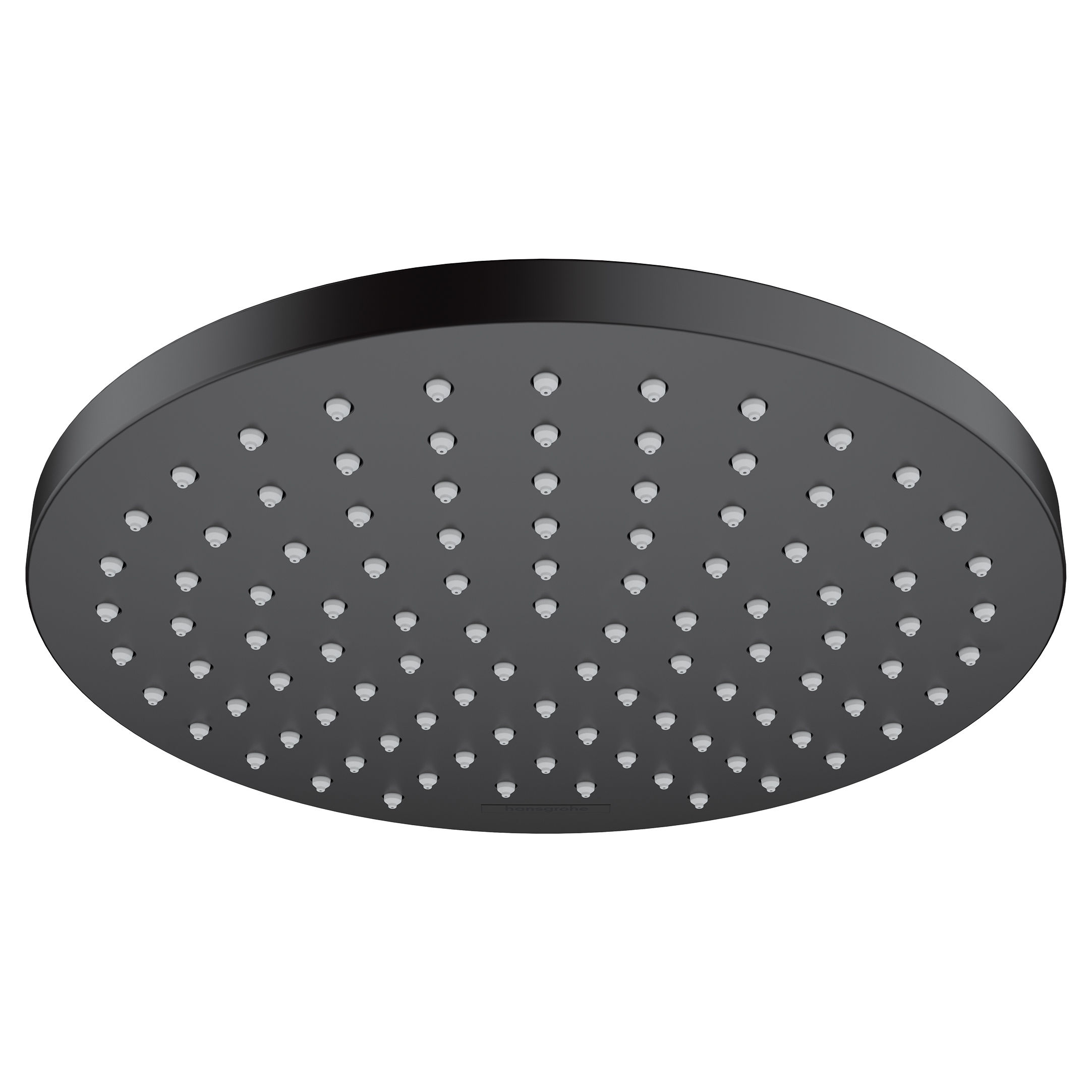 Hansgrohe Vernis Blend Overhead Shower Head 200 1jet Matt Black - 26271670
