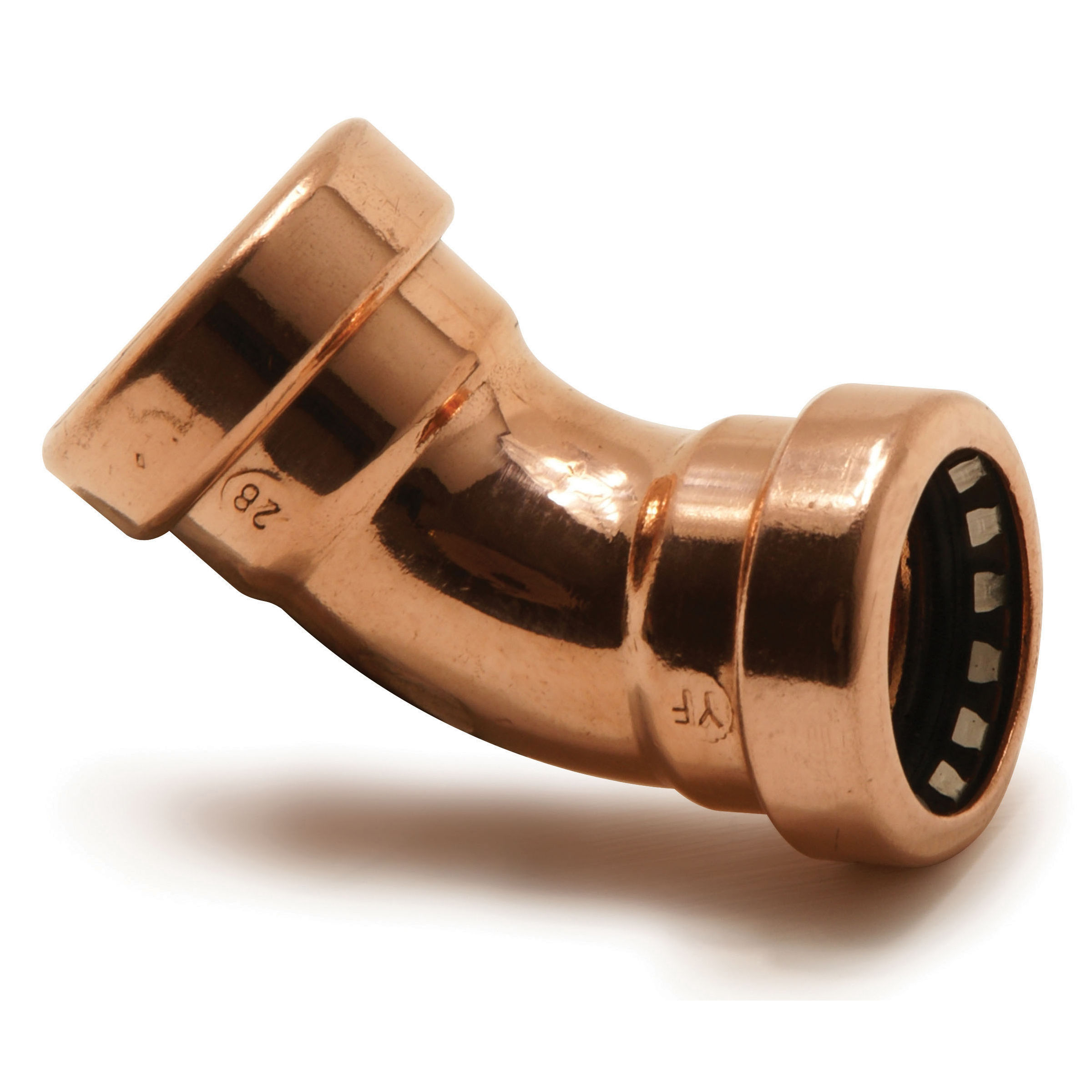 Pegler Tectite Sprint Obtuse Elbow Push-Fit Copper Fitting 15mm - TT21/TT041 75551