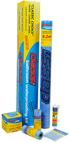 Classi Waterproofing Kit for Shower Trays and Baths 6.5m² - CKS6.5
