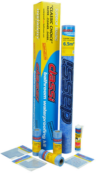 Classi Waterproofing Kit for Wetrooms 8.2m² - CKW8.2