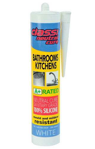 Classi Neutral Cure 100% Silicone White 310ml - CN01