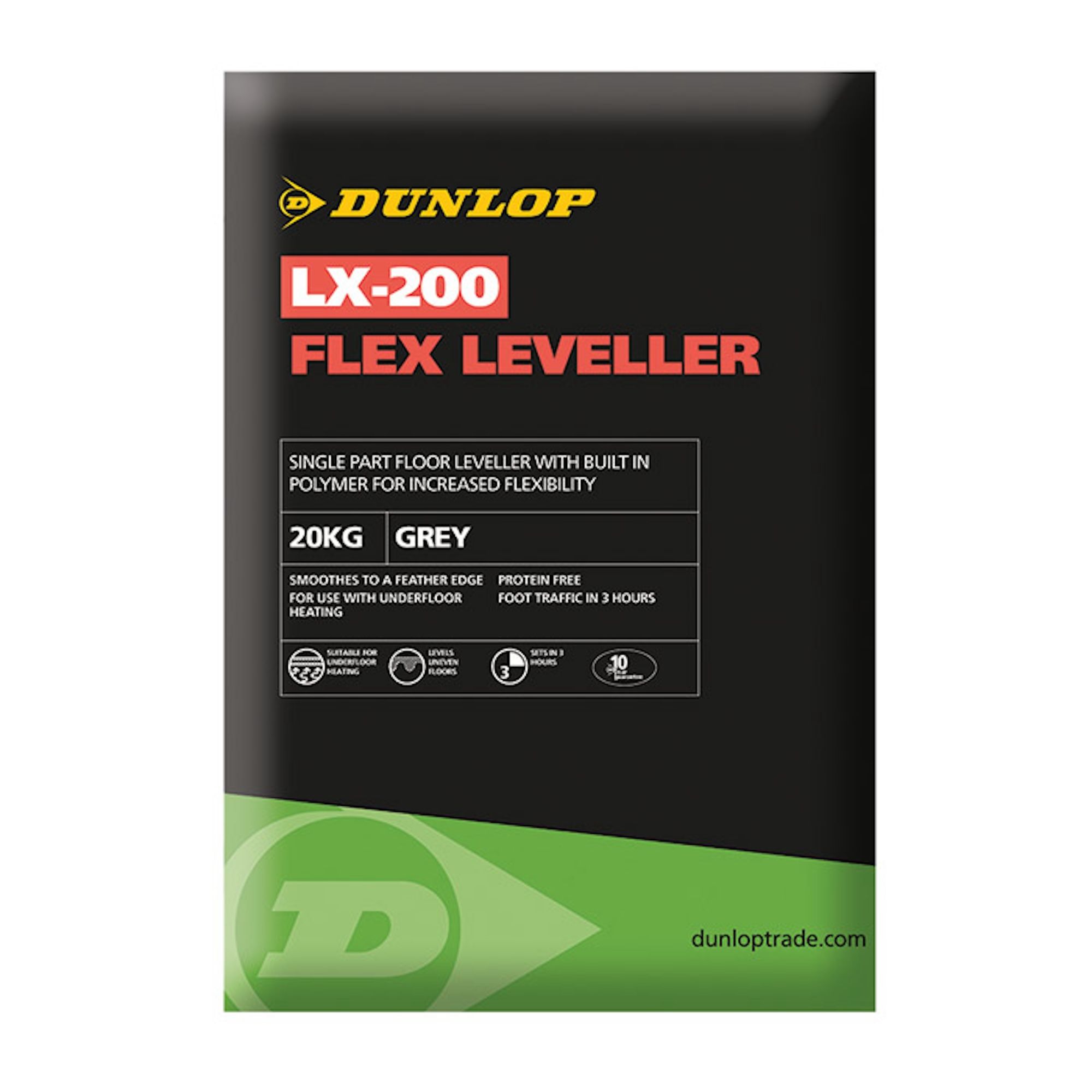 Dunlop LX-200 Flex Leveller Grey 20kg - 25278