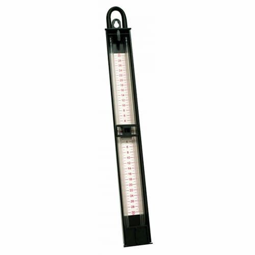 Gas Test Gauge with Unbreakable Poly Carbonate Tube 12" - GTG