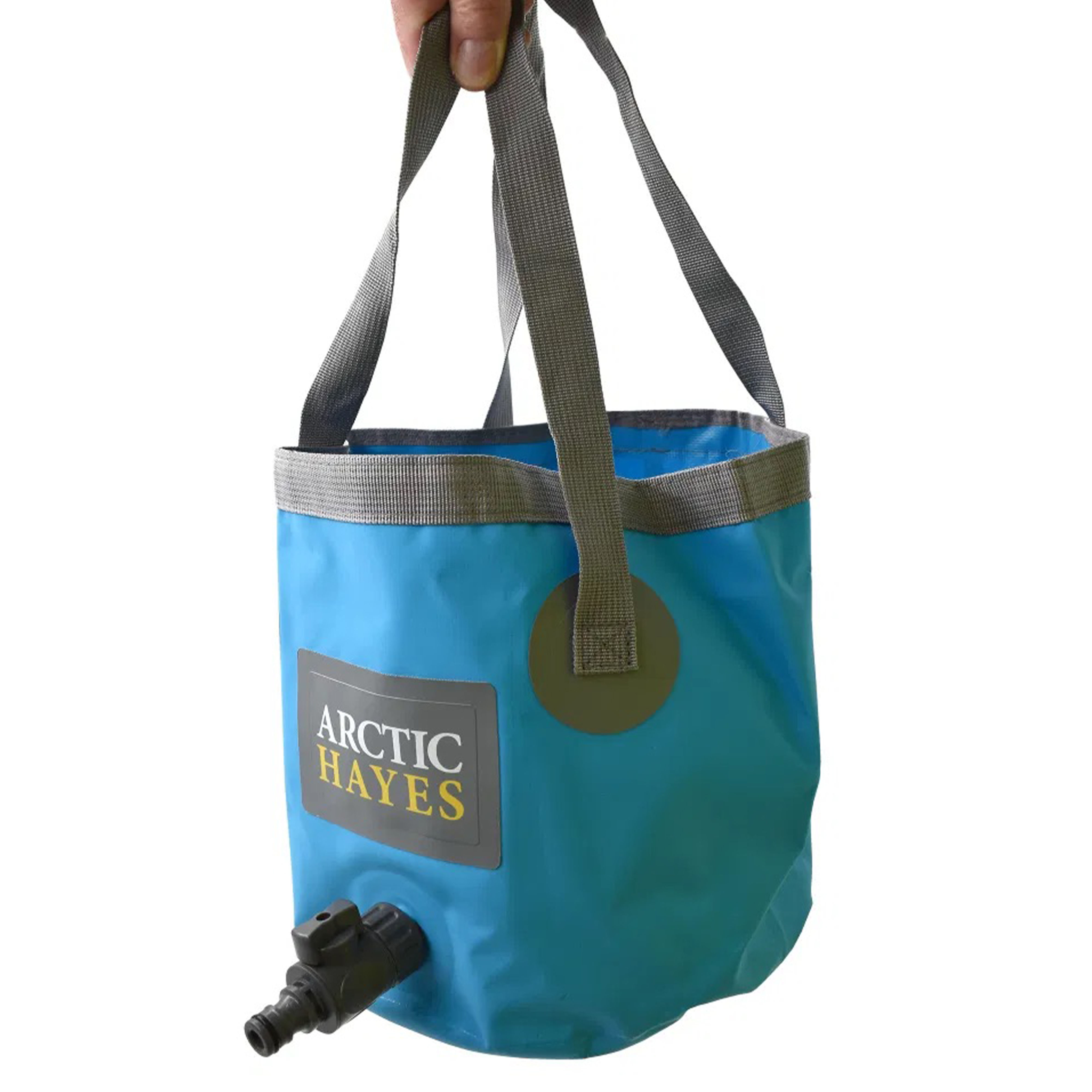 Arctic Hayes Folding Bucket with Tap 20L