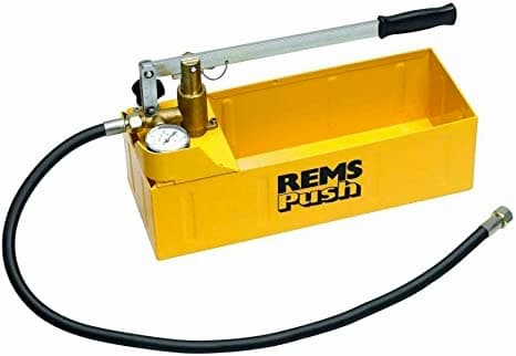REMS Push Manual Pressure Testing Pump with Pressure Gauge - 115000 R