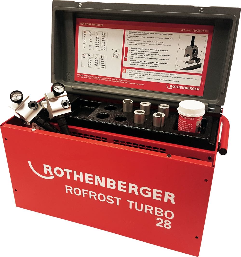 Rothenberger ROFROST Turbo 28 Electric Pipe Freezer - 1500002699