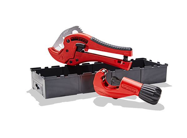 Rothenberger Twin Pack - ROCUT 42C Pipe Shear and No. 35 Tube Cutter in Storage Box - 1000002682