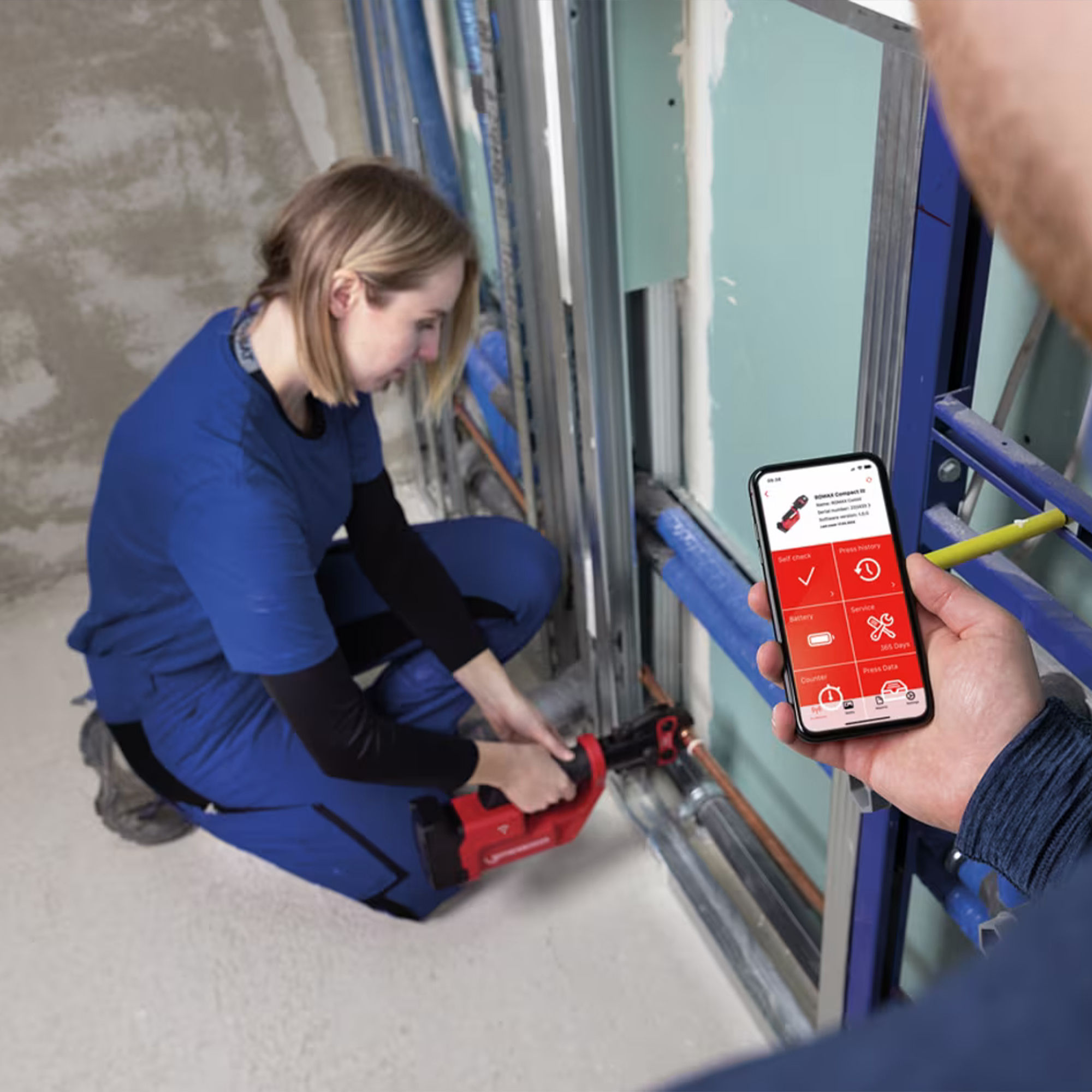 Rothenberger Romax Compact TT - Sertisseuse